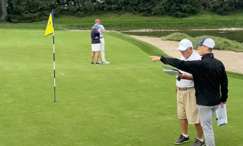 Pude ver de primera mano cómo funciona el proceso de clasificación de campos de golf. Hay mucho más detrás de lo que uno se imagina.