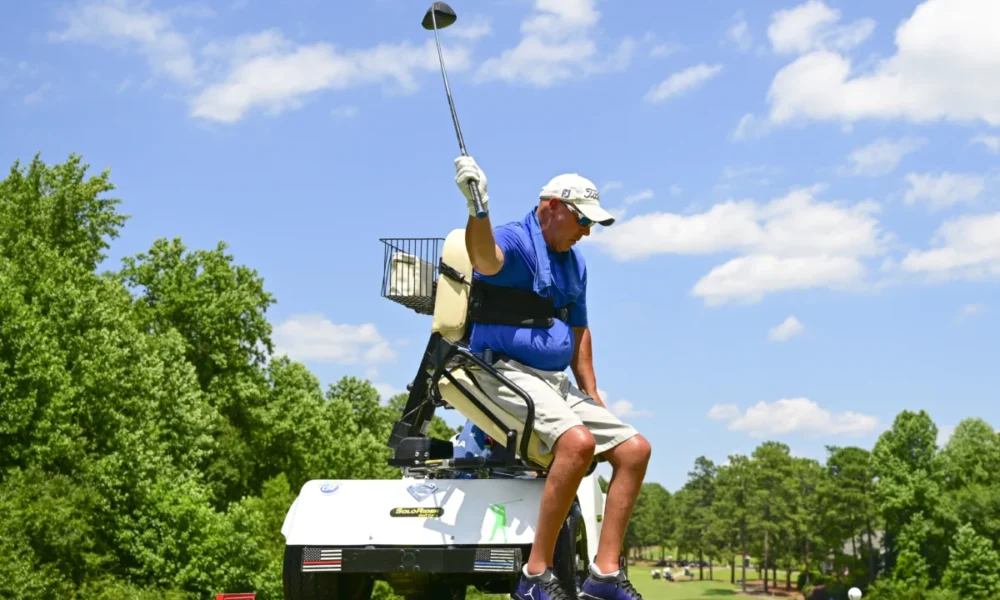 Un golfista de Arkansas, que quedó paralítico tras un accidente de camión, es uno de los muchos ejemplos inspiradores del U.S. Adaptive Open