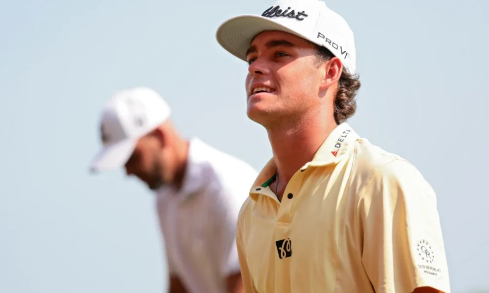 Todo son «3»: Jackson Koivun llega al domingo del 3M Open con una ventaja de tres golpes en lo que es solo su tercera participación como profesional