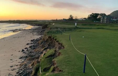 Se están llevando a cabo trabajos para salvar el Club de Golf de North Berwick