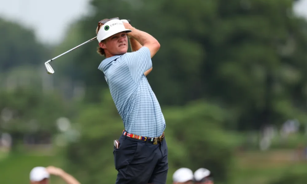 Este peculiar ensayo previo al golpe le está dando muy buenos resultados a Carter Loflin en el U.S.Amateur