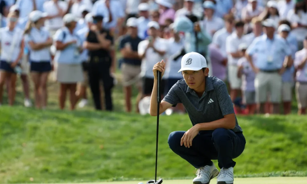 Esto es lo que comieron los dos finalistas del U.S.Amateurpara almorzar entre los hoyos 18 el domingo en Merion