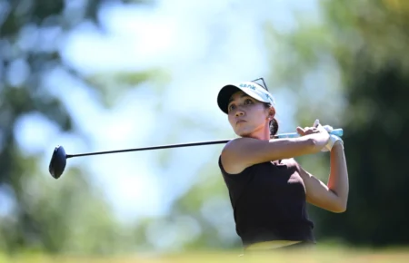 Lydia Ko realizó un «driver» perfecto desde el suelo. Estas son las claves para lograr este golpe tan difícil y que tanto entusiasma al público