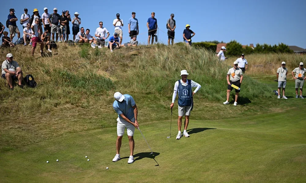 El Royal Birkdale exige estos 5 golpes. Así es como los practicaban los profesionales