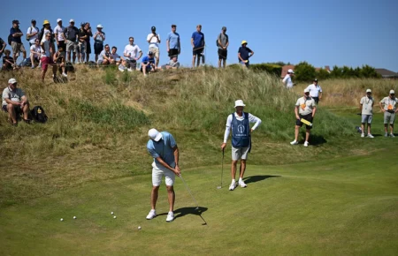 El Royal Birkdale exige estos 5 golpes. Así es como los practicaban los profesionales