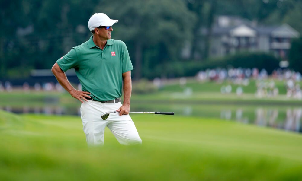 Adam Scott no se cree que sea el jugador de más edad del Tour Championship, y el australiano tiene en mente un título mejor