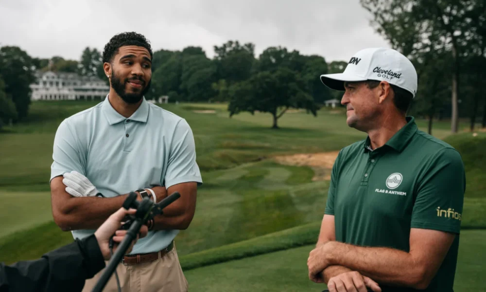 ¿Por qué los Boston Celtics eligieron el golf para encabezar su calendario? Vídeo de «release» con Keegan Bradley y Jayson Tatum