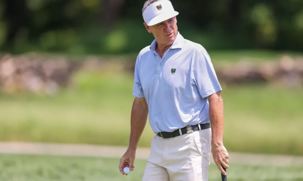 Tiene 63 años. Falló un «match play» en Merion. Y se hizo bastante viral en el U.S. Amateur