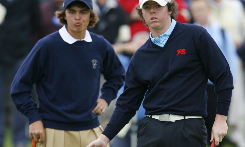 Así eran los profesionales del circuito cuando jugaban en la Walker Cup
