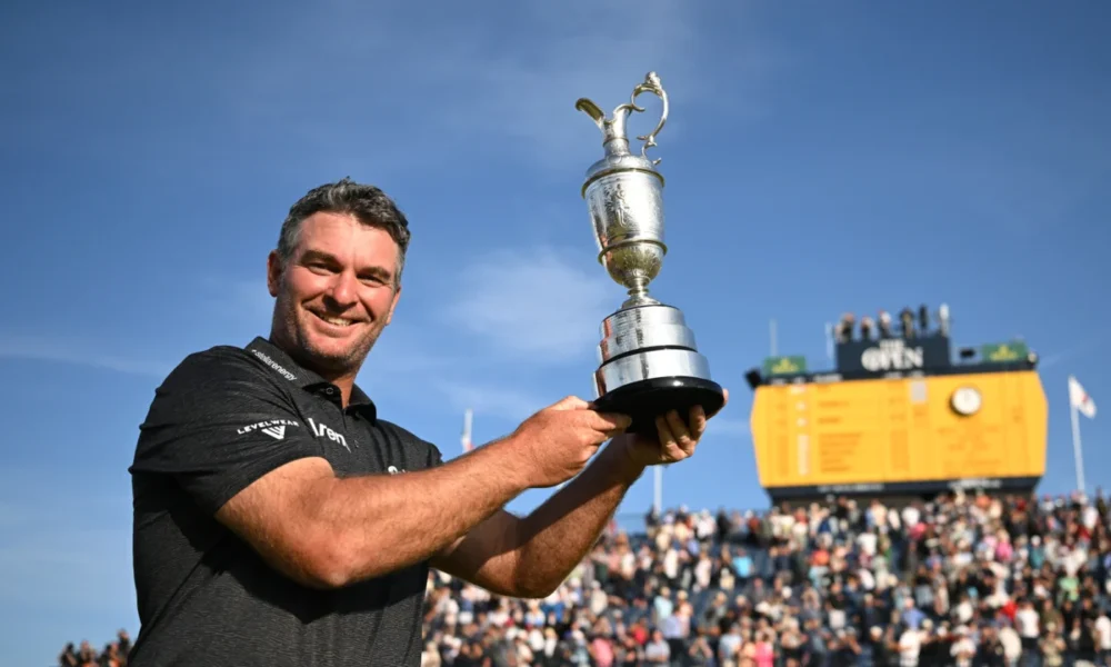 Pasteles de carne, autógrafos y diversión con la jarra de clarete... esto es lo que ha estado haciendo Ryan Fox desde que ganó el Open Championship